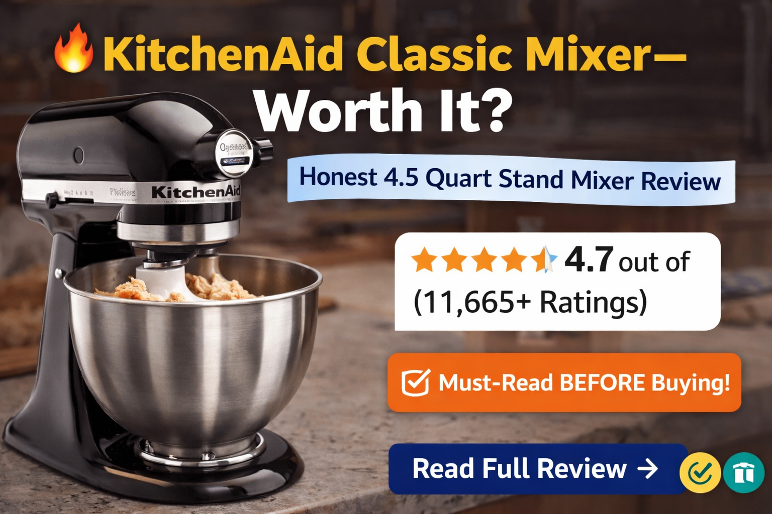 KitchenAid Classic Mixer Review — Worth It?