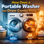 How Does a Portable Washer and Dryer Combo Work?