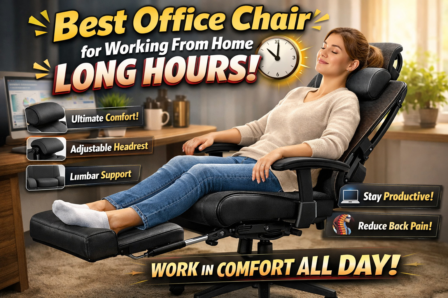 Best Office Chair for Working From Home Long Hours